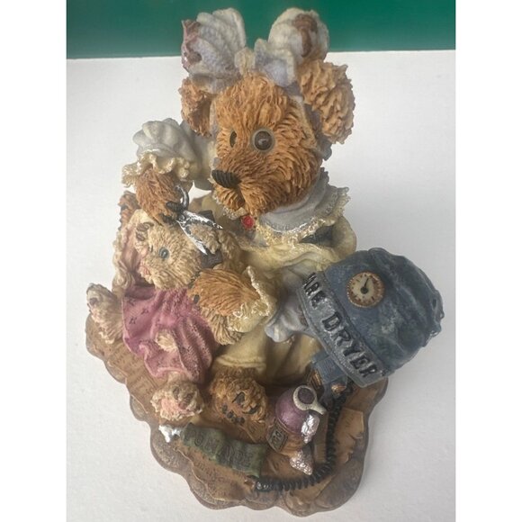 VINTAGE 1999 Boyds Bears & Friends The Bearstone Collection Wanda & Gert #227719 - Picture 3 of 14